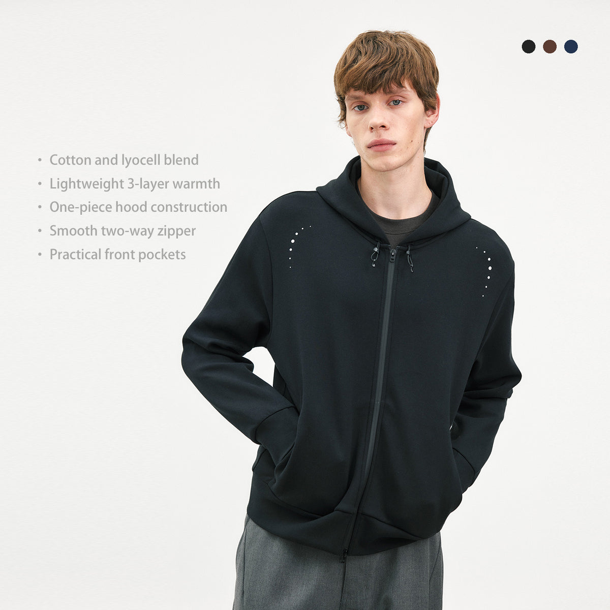 SPORTS Lyocell Spacer Sweatshirt