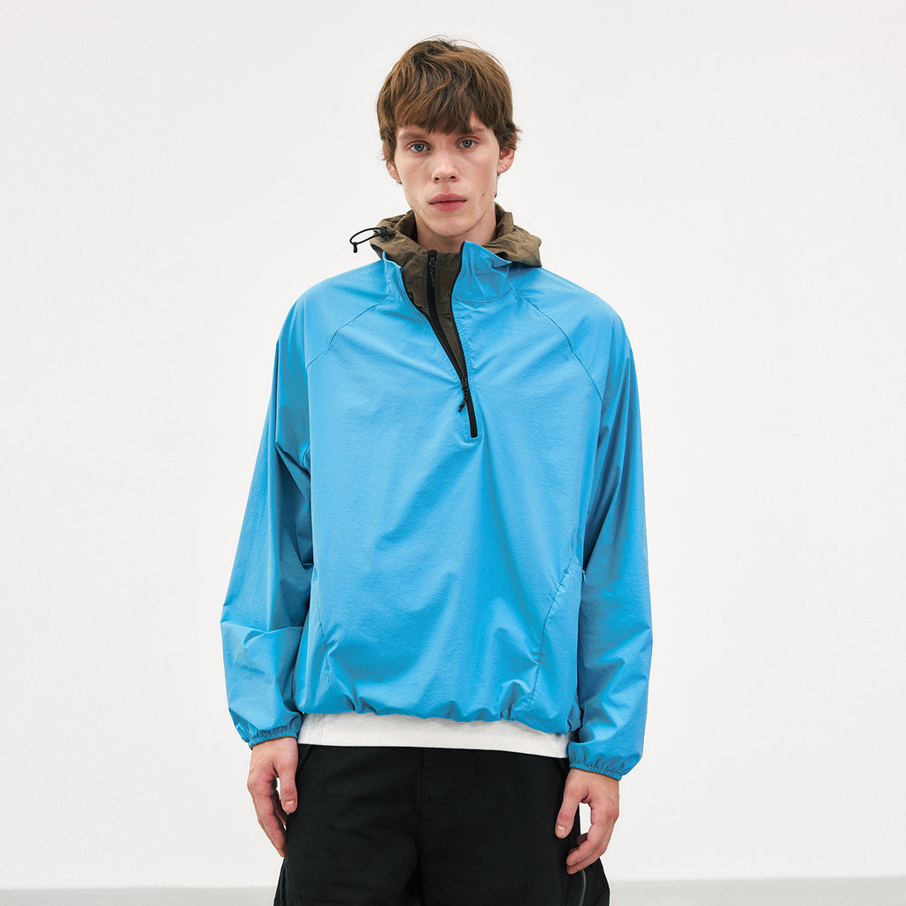 Urban Flow Layered Pullover Windbreaker