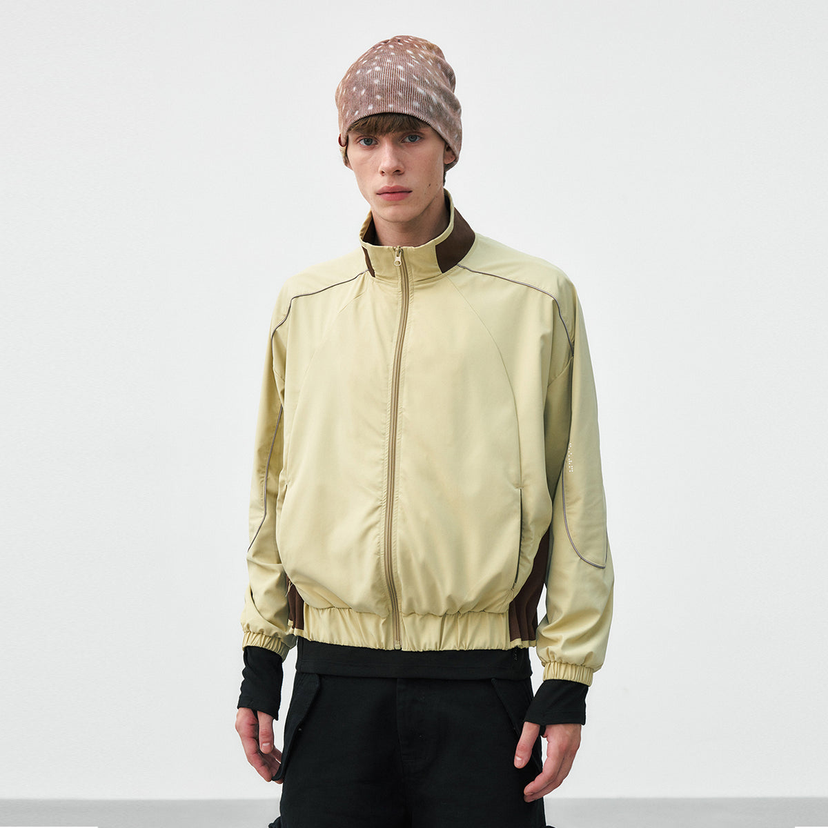Urban Flow Bubble-Hem Coach Jacket