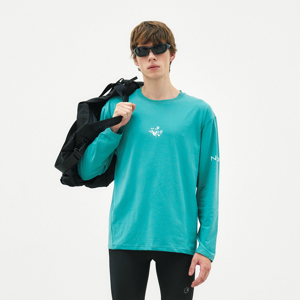 Herbarium Black Seed Print COOLMAX Long Sleeve