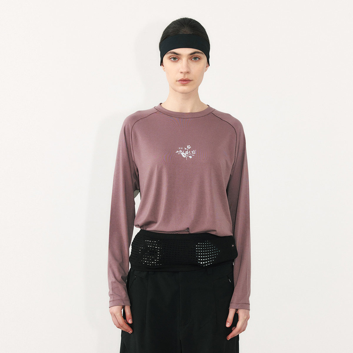 SPORTS TENCEL Merino Wool Colorblock Long Sleeve