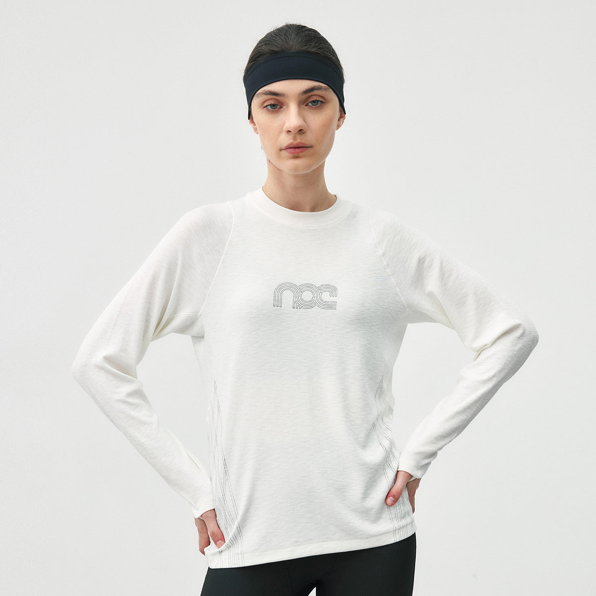 NAC Mousse Slub Cotton Printed Long Sleeve