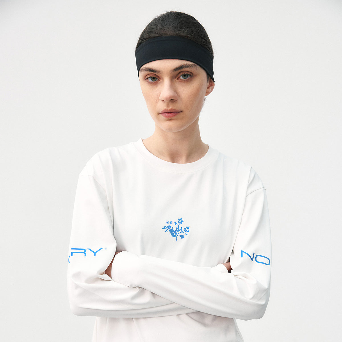Herbarium Black Seed Print COOLMAX Long Sleeve