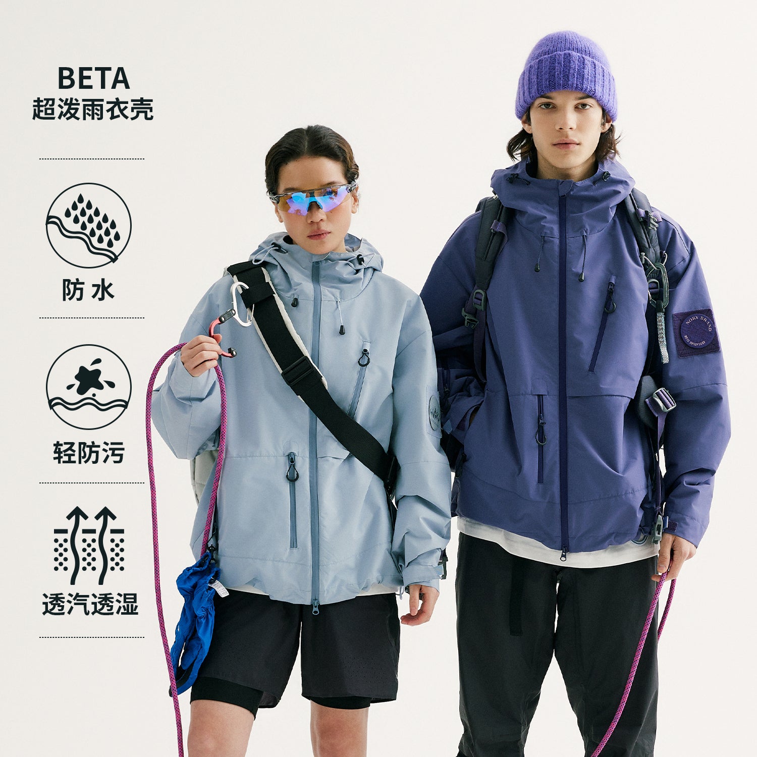 Multi-panel Outdoor Jacket