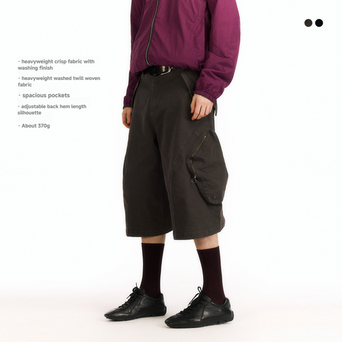 カーブカット 7分丈パンツ