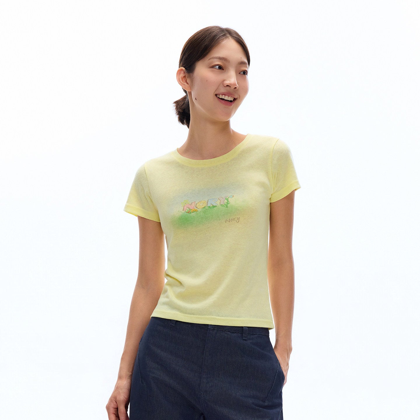 Floral Print Crew Neck Short Sleeve T-Shirt