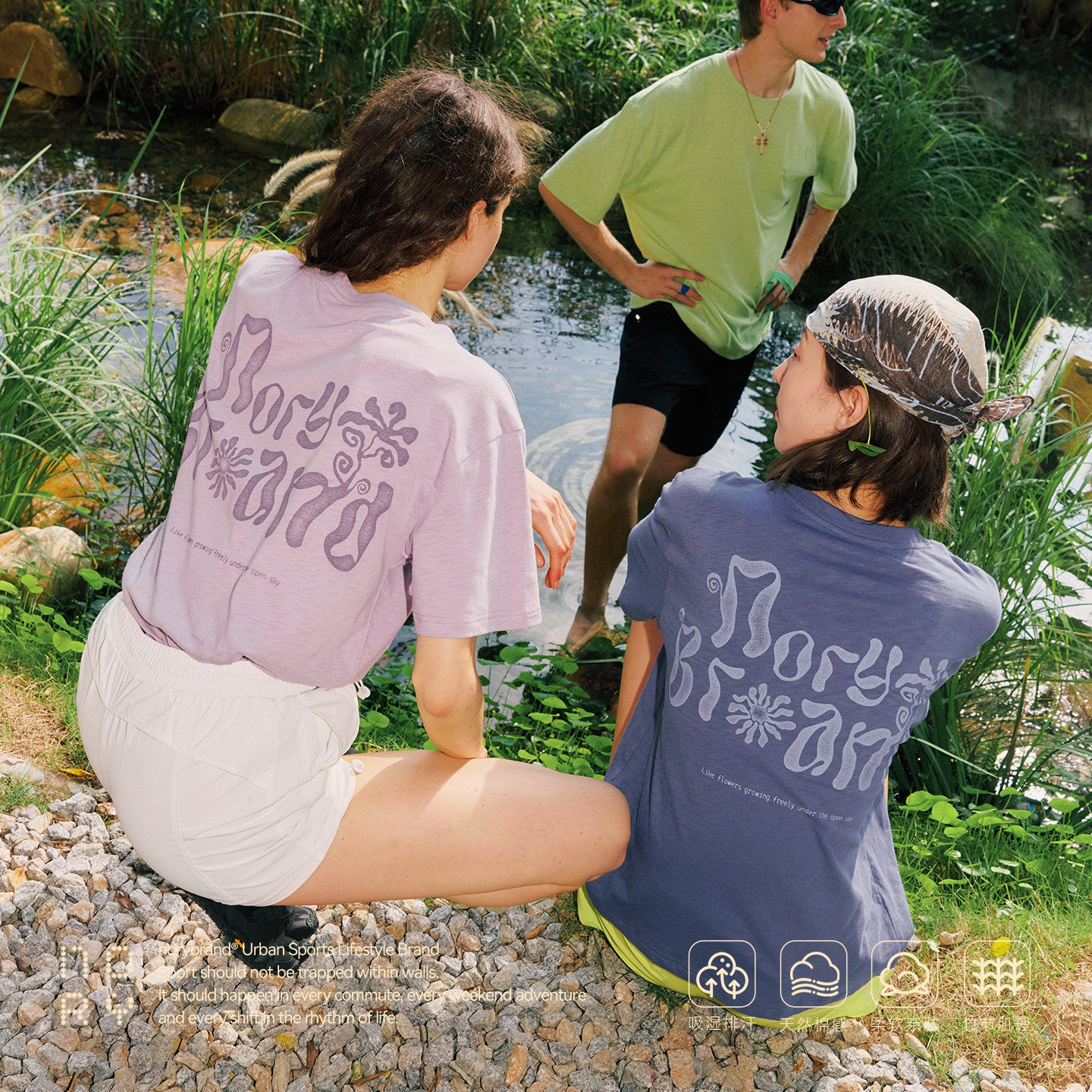 Floral Letter Print Short Sleeve Tee