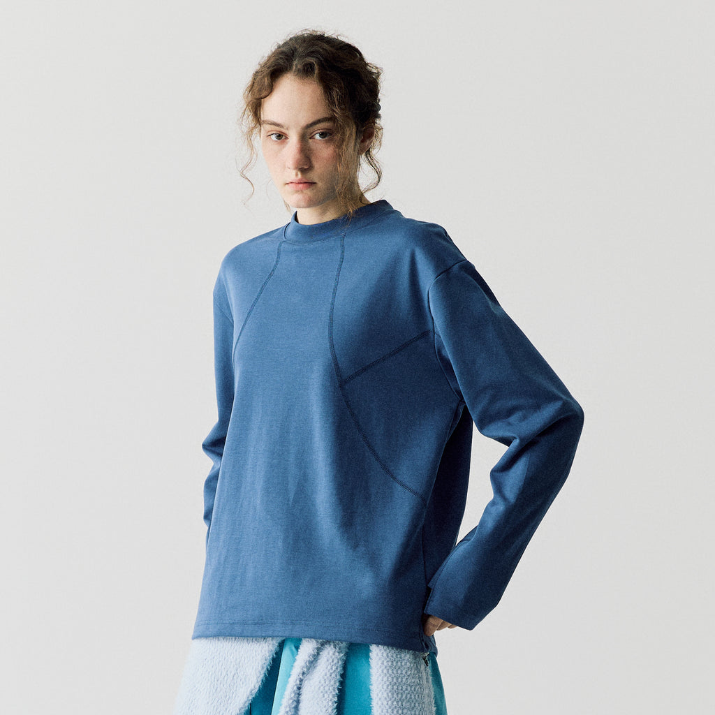 Mock Neck Quick Dry Athletic Long Sleeve