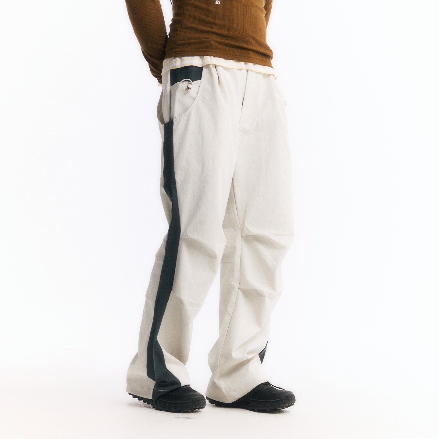 Color-blocked Pants