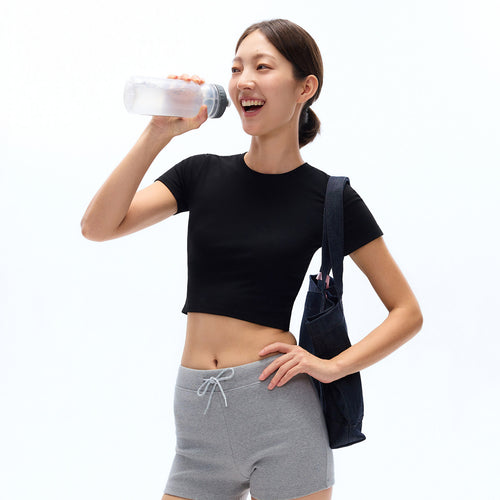 Cooling Fitted Yoga Short Sleeve T-Shirt