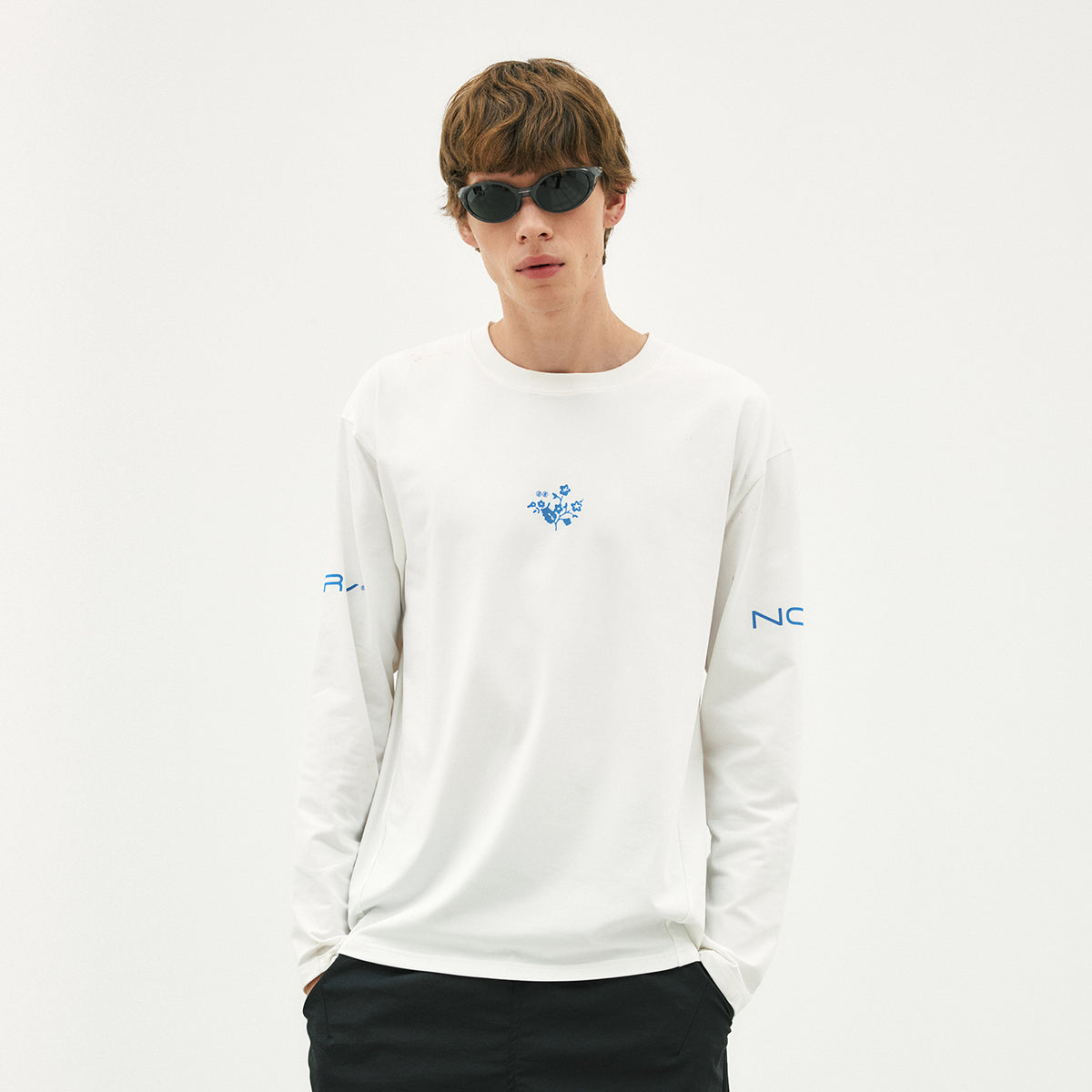 Herbarium Black Seed Print COOLMAX Long Sleeve