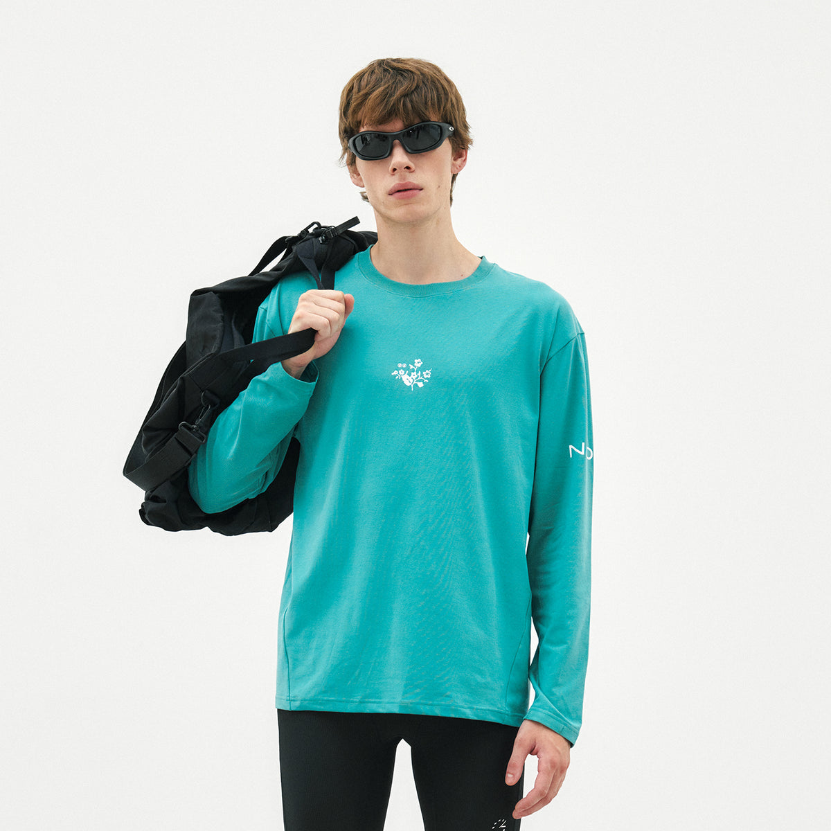 Herbarium Black Seed Print COOLMAX Long Sleeve