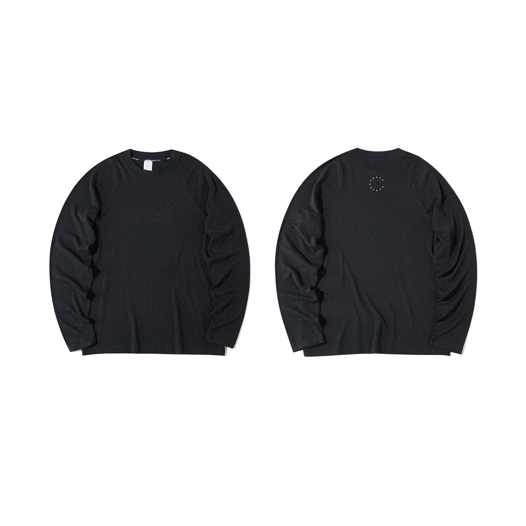 NAC Mousse Slub Cotton Printed Long Sleeve