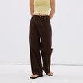Cotton Straight Leg Pants
