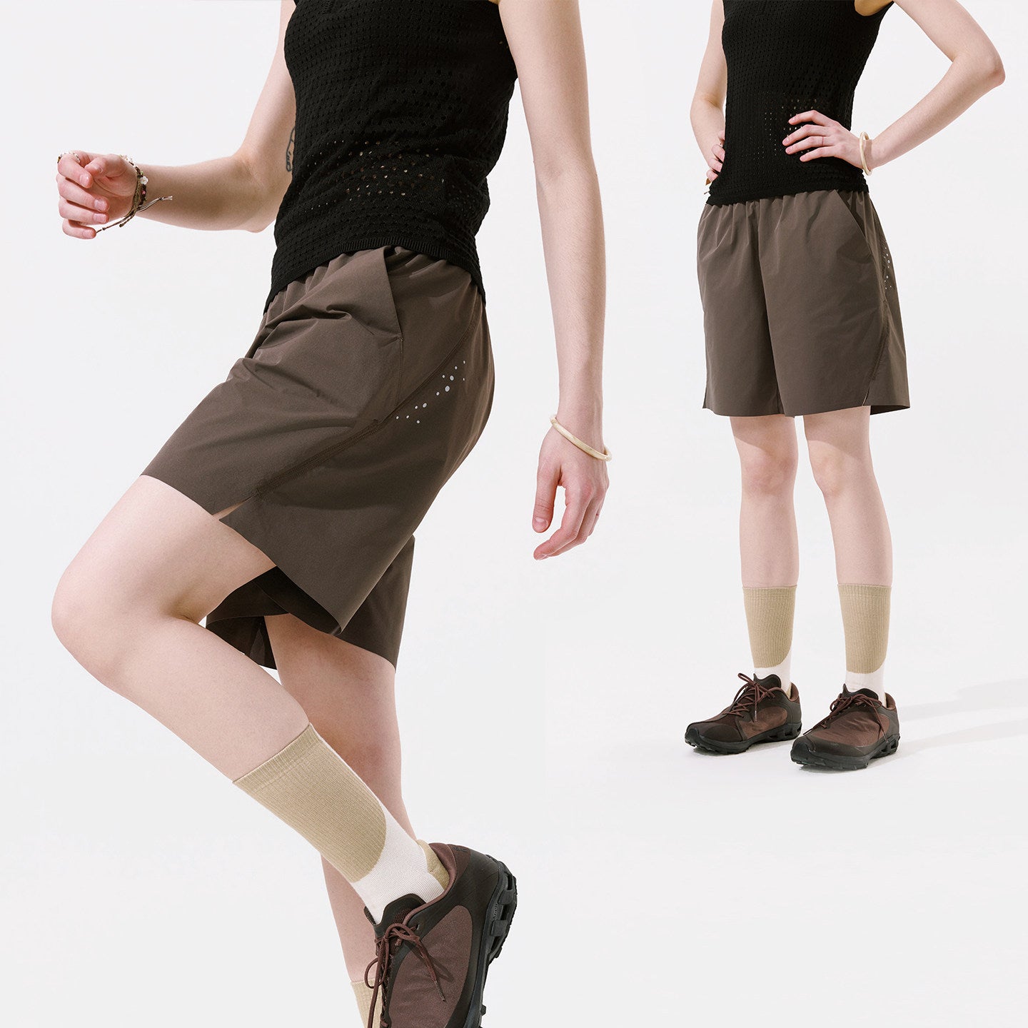 Lightweight Seam-Sealed Sports Cycling Shorts