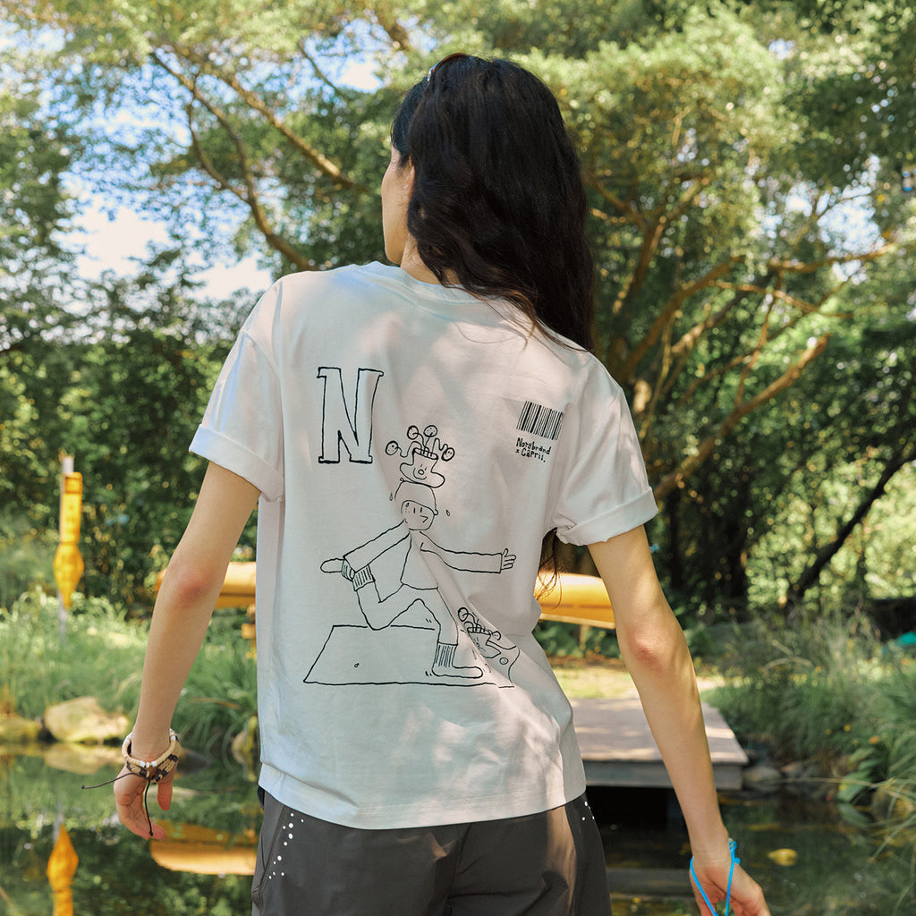 Cool-Feel Printed Training Short Sleeve Tee