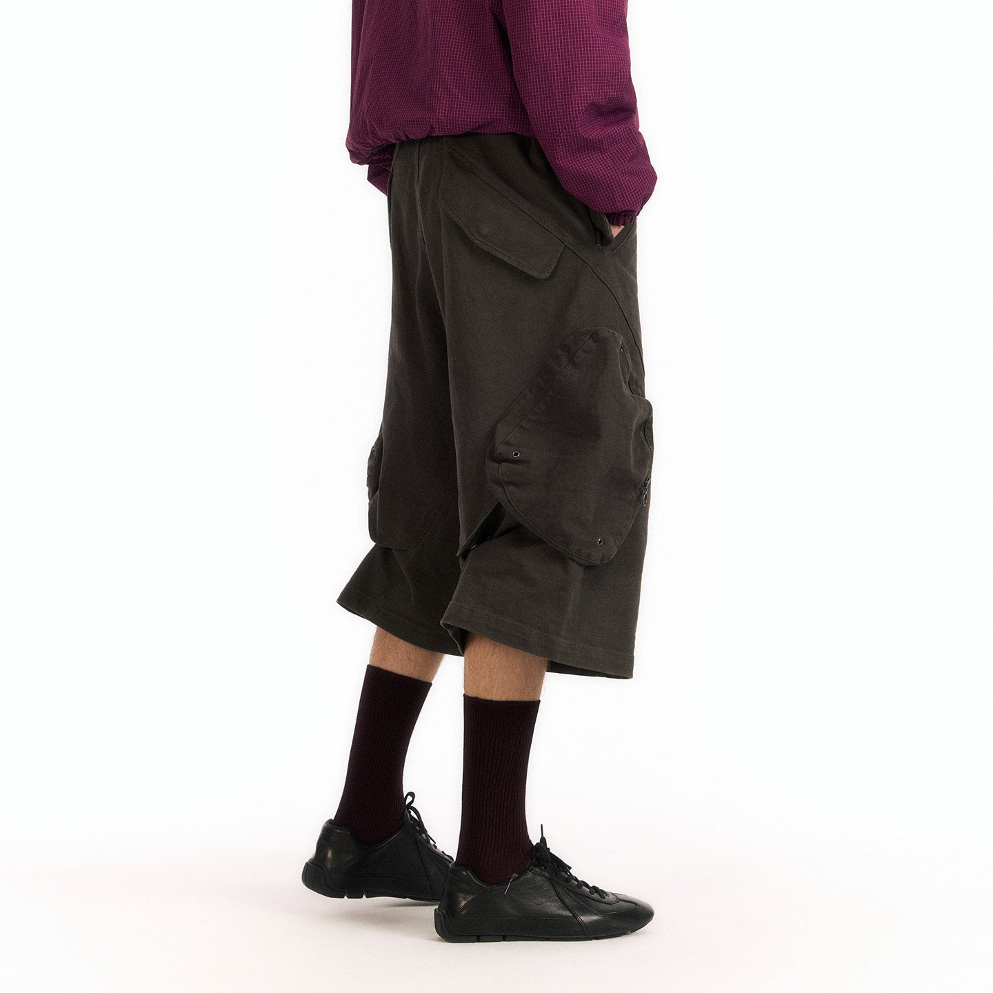 Curved Cut 7/8 Length Pants