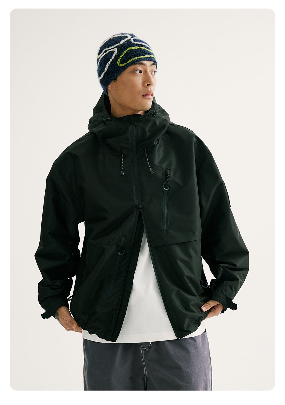 Multi-panel Outdoor Jacket