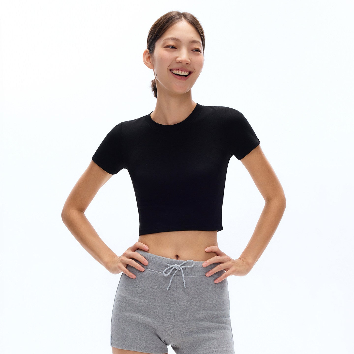 Cooling Fitted Yoga Short Sleeve T-Shirt