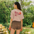 Quick Dry Floral Print Short Sleeve Tee