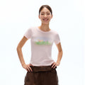 Floral Print Crew Neck Short Sleeve T-Shirt