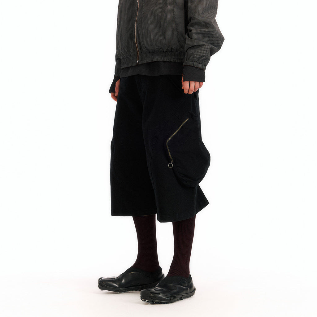 Curved Cut 7/8 Length Pants