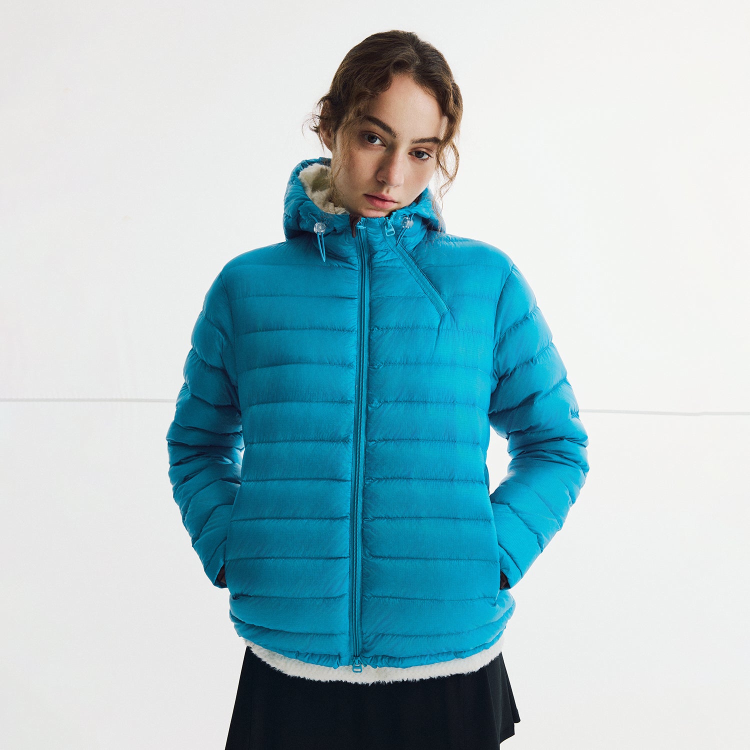 Outdoor 90% White Duck Down Jacket