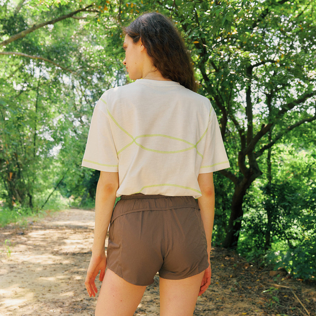 Hassel Stitch Slub Cotton Short Sleeve Tee