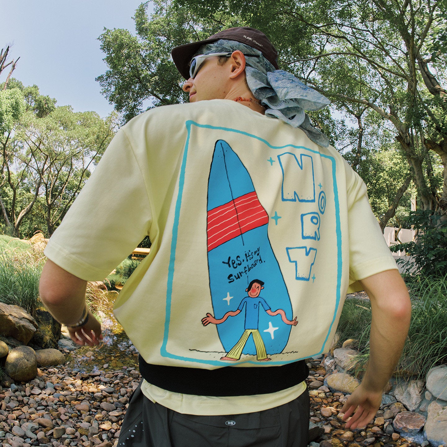 登山＆サーフィン向けリヨセル半袖Tシャツ
