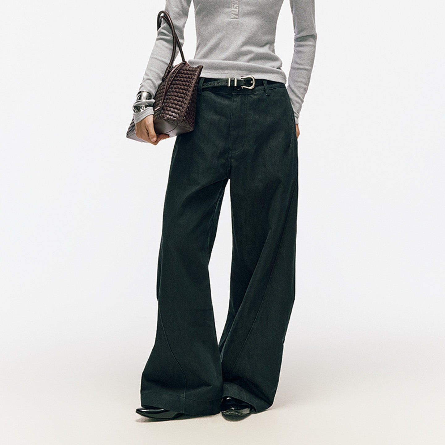 Thickened Curved Blade  Long Pants