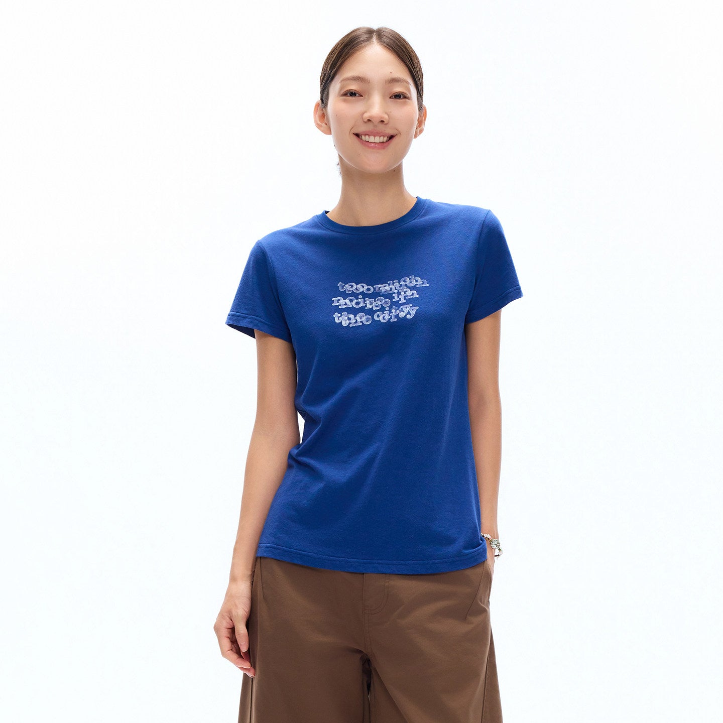 Blurred Print Cooling Short Sleeve Tee