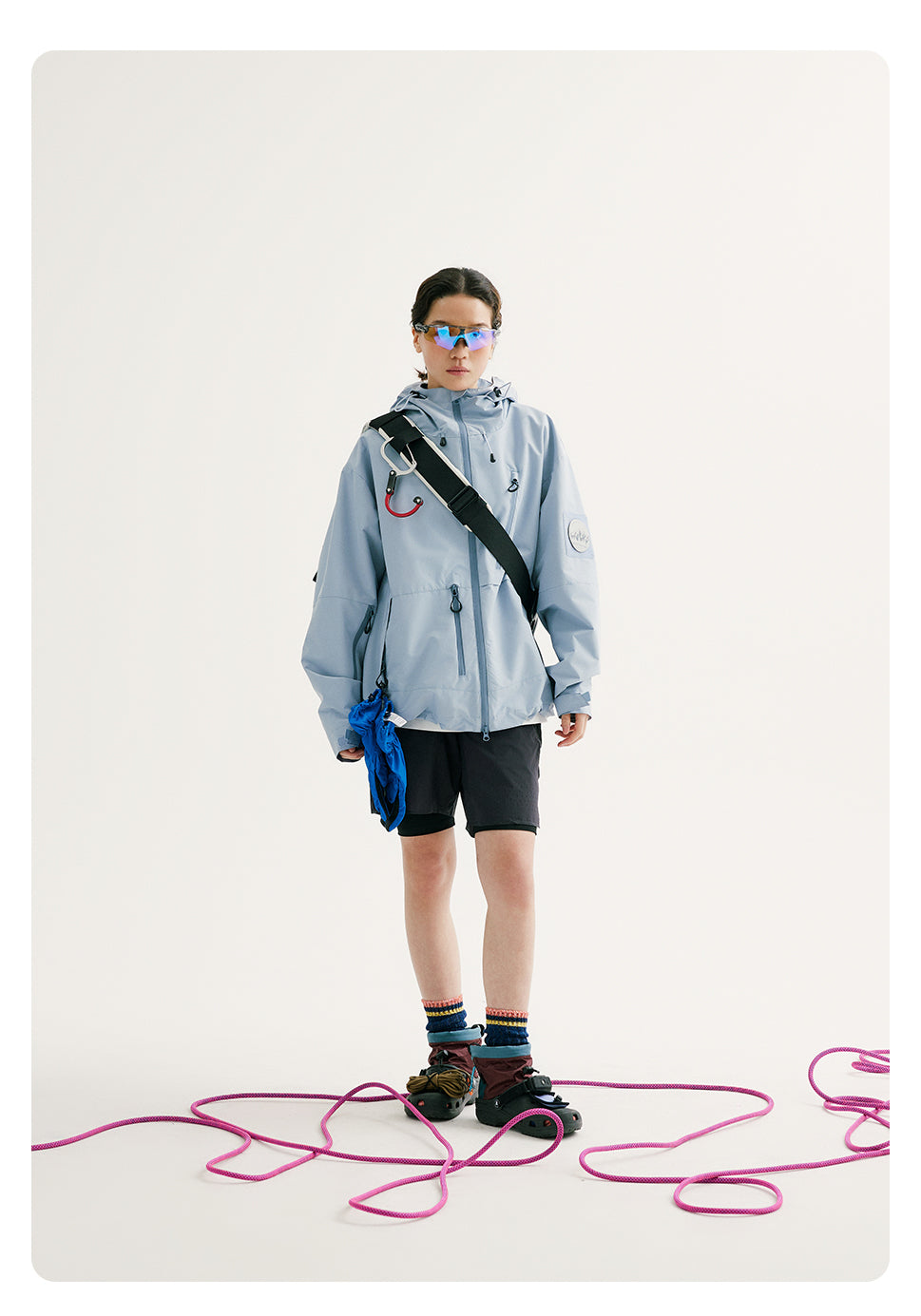Multi-panel Outdoor Jacket