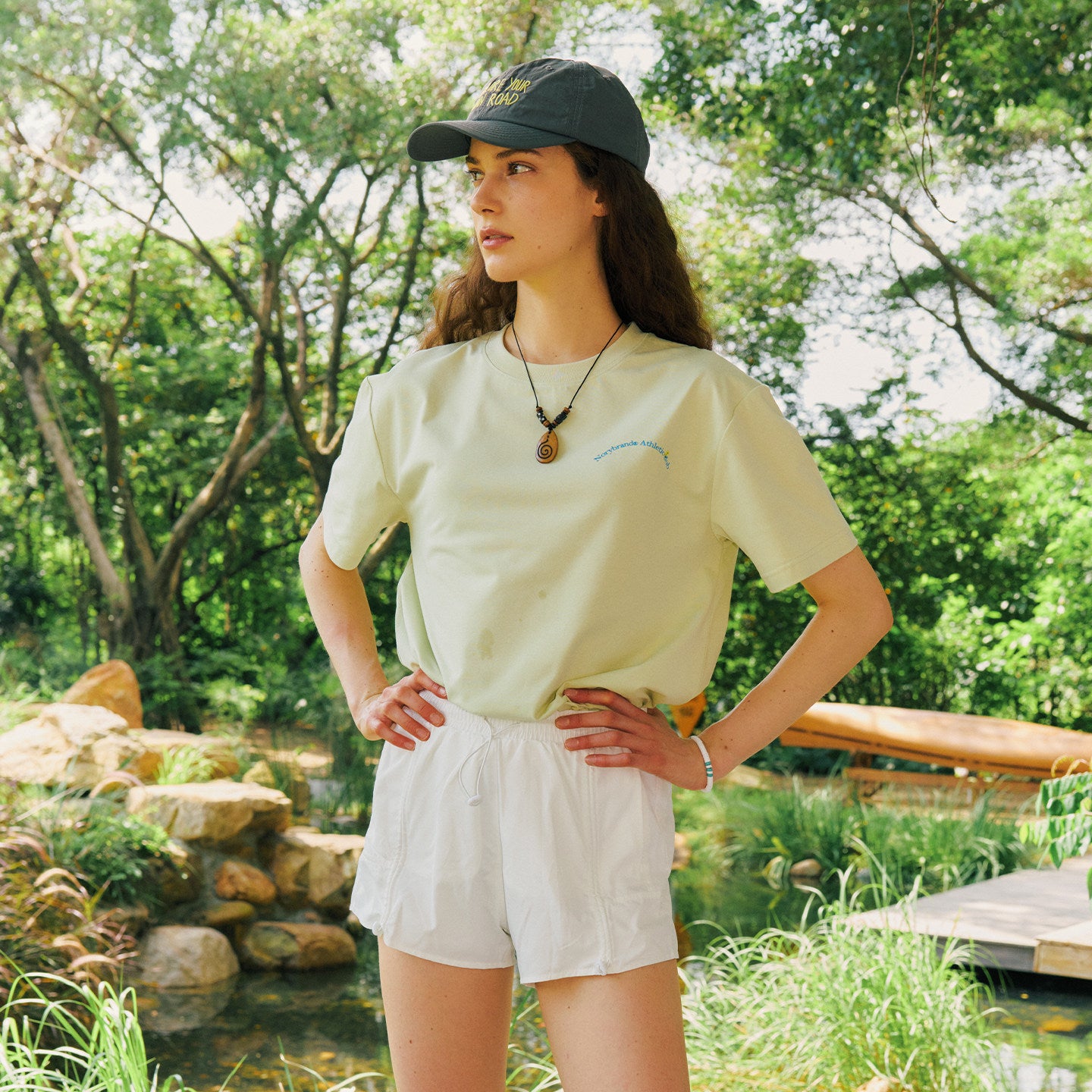 メントールクール プリント半袖Tシャツ