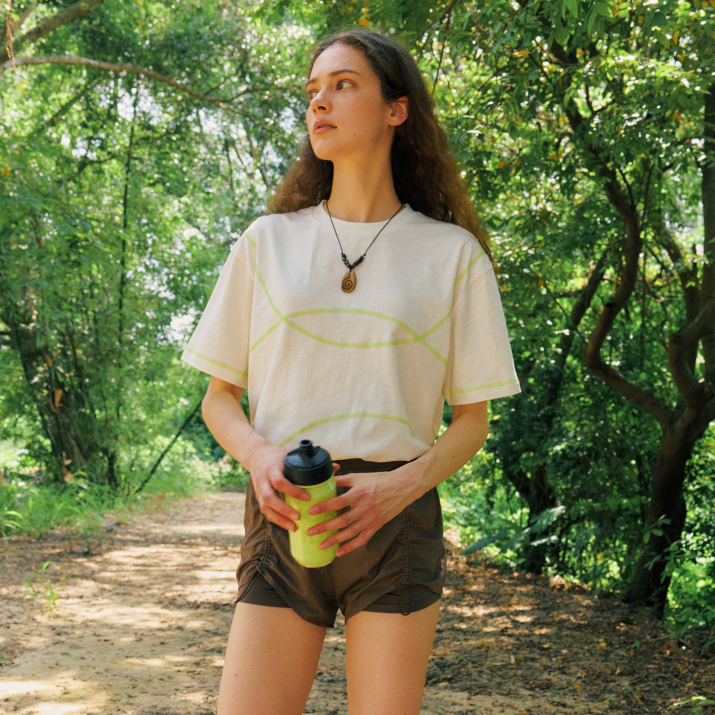 Hassel Stitch Slub Cotton Short Sleeve Tee