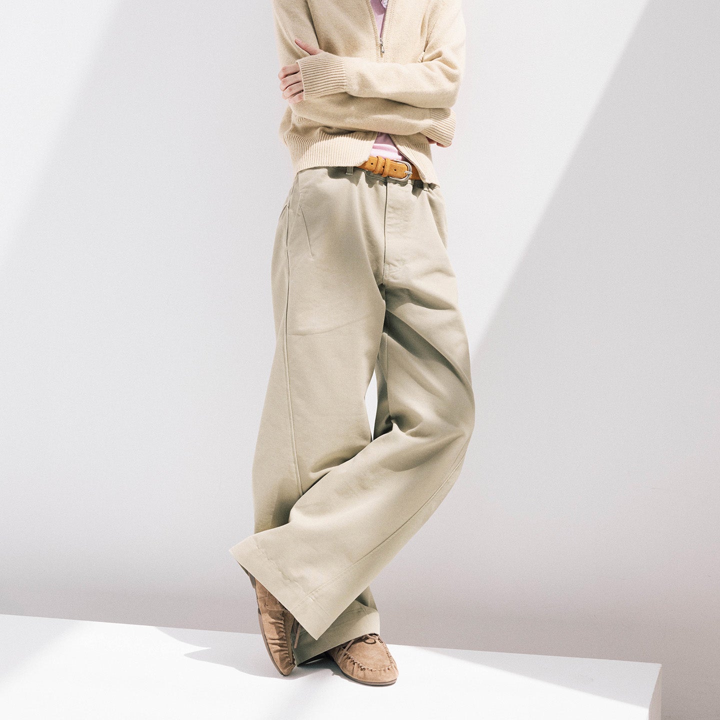 Thickened Curved Blade  Long Pants