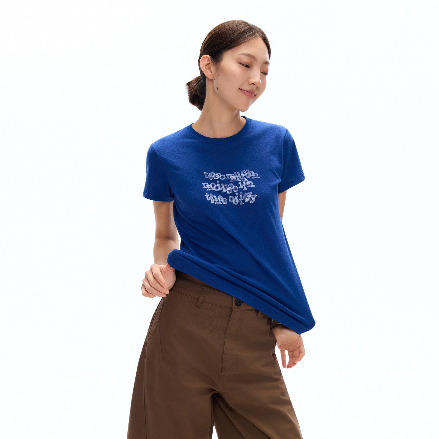 Blurred Print Cooling Short Sleeve Tee