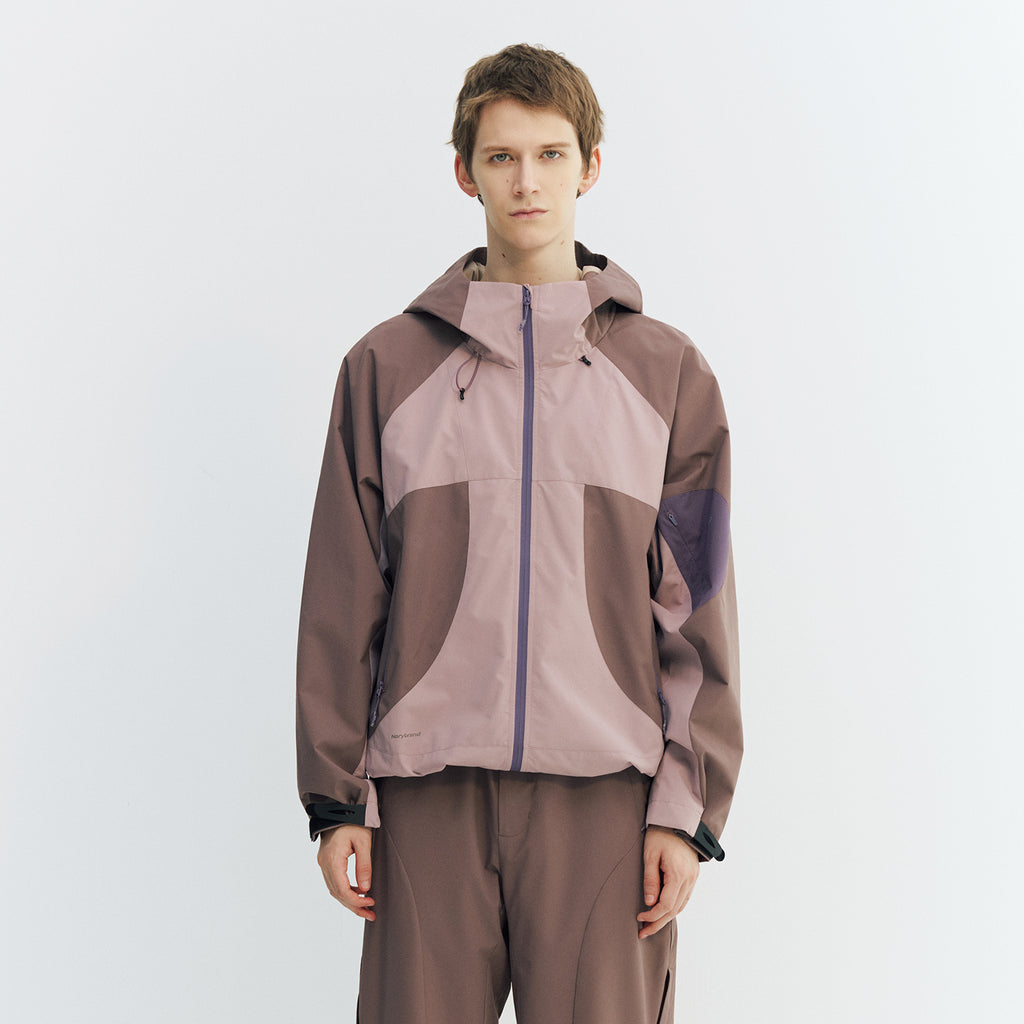 Color Block Hiking Jacket