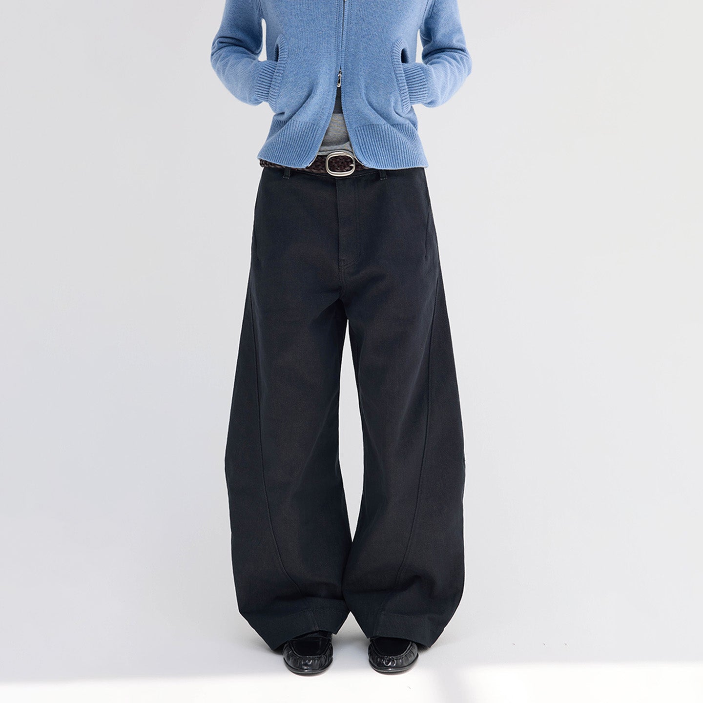 Thickened Curved Blade  Long Pants