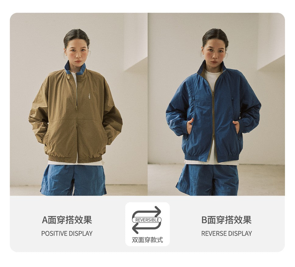 Reversible Two-Side Wear Outdoor Jacket