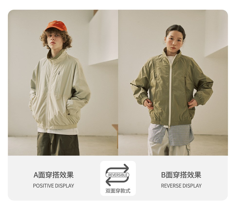 Reversible Two-Side Wear Outdoor Jacket