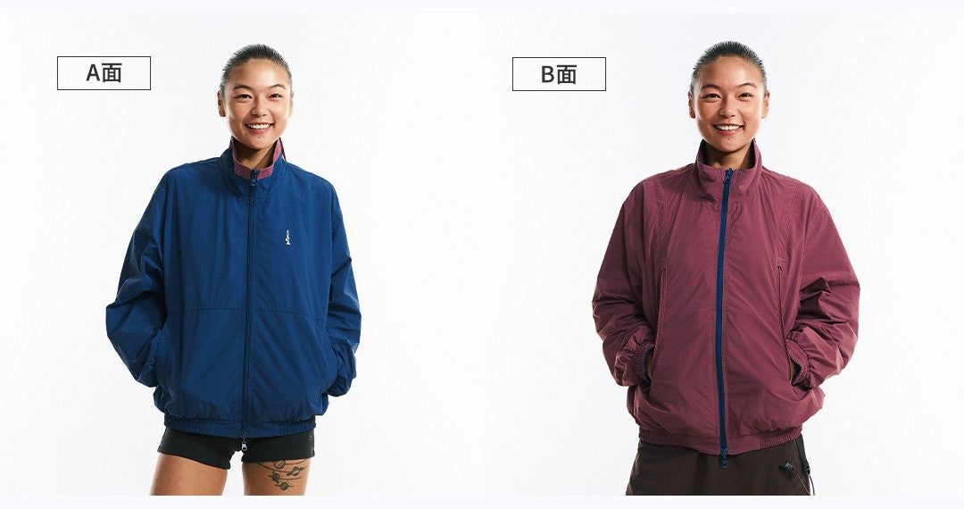 Reversible Two-Side Wear Outdoor Jacket