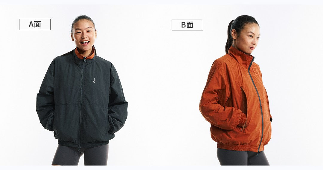 Reversible Two-Side Wear Outdoor Jacket